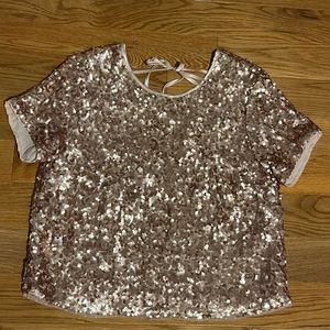Abercrombie and Fitch sequin top
